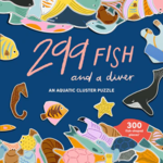 Laurence King Publishing 300 pc Puzzle 299 Fish and a Diver Cluster Puzzle