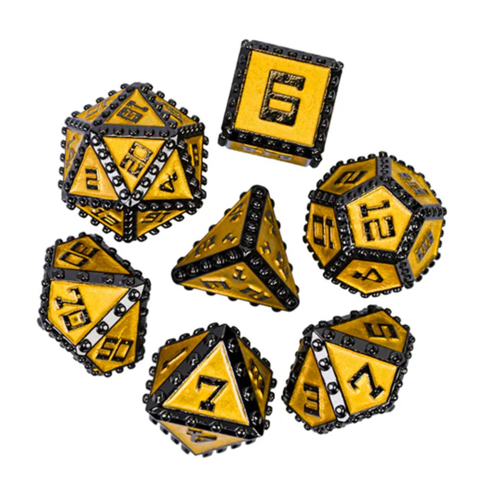 Foam Brain Games Brigandine Armor Bannerless Metal 7 die set