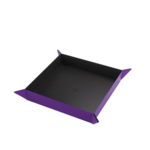 Gamegenic Gamegenic Magnetic Dice Tray Square Black and Purple