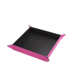 Gamegenic Gamegenic Magnetic Dice Tray Square Black and Pink