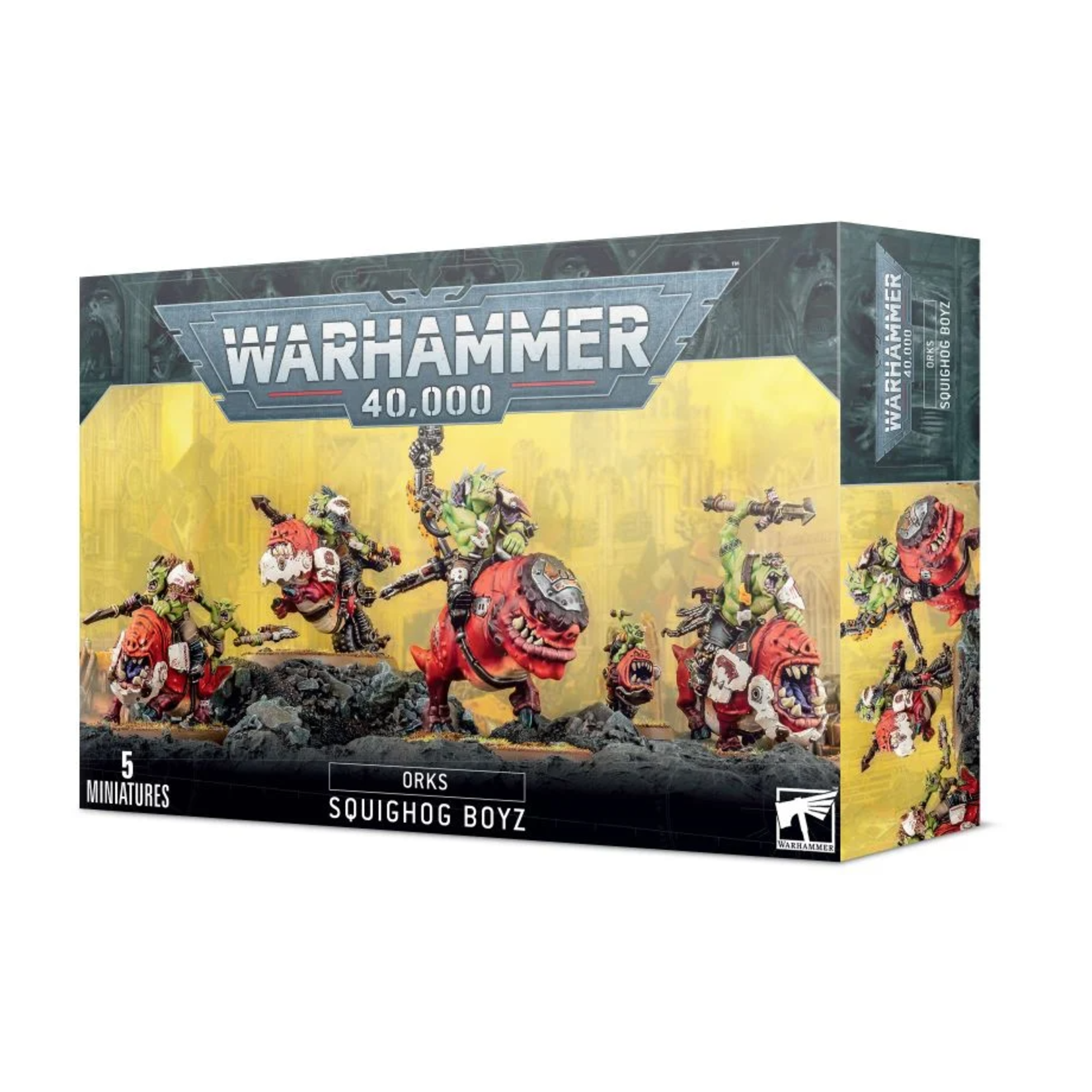 Games Workshop Warhammer 40k Xenos Orks Squighog Boyz