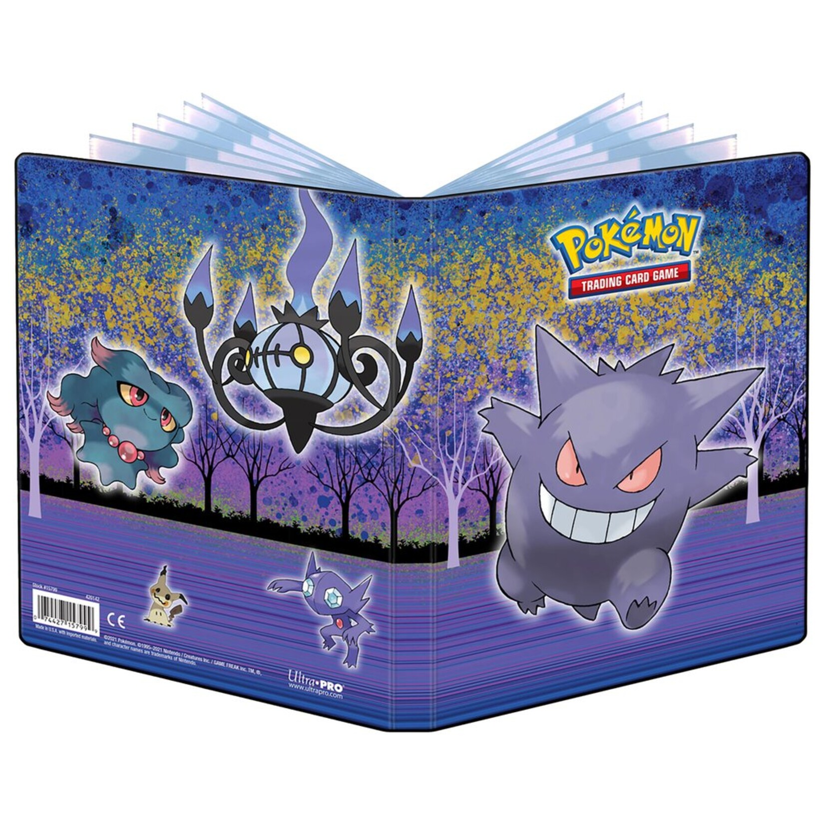 Ultra Pro Ultra Pro Pokemon Haunted Hollow 4 Pocket Portfolio
