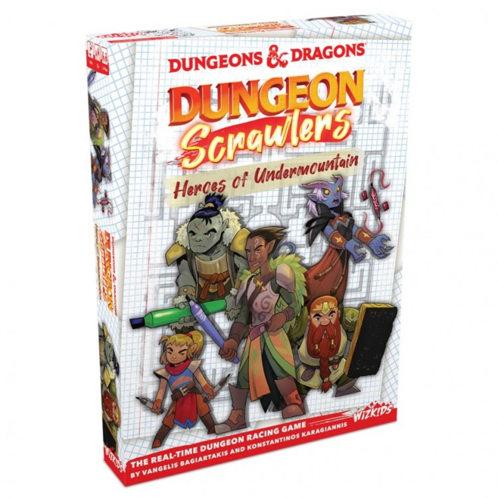 WizKids Dungeons and Dragons Dungeon Scrawlers Heroes of  Undermountain