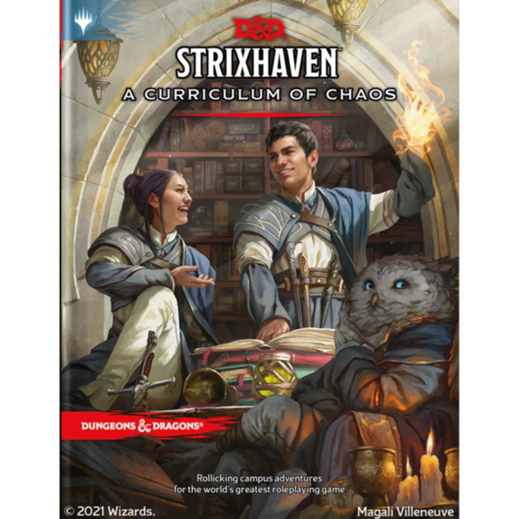 Wizards of the Coast Dungeons and Dragons Strixhaven Curriculum of Chaos Standard Cover