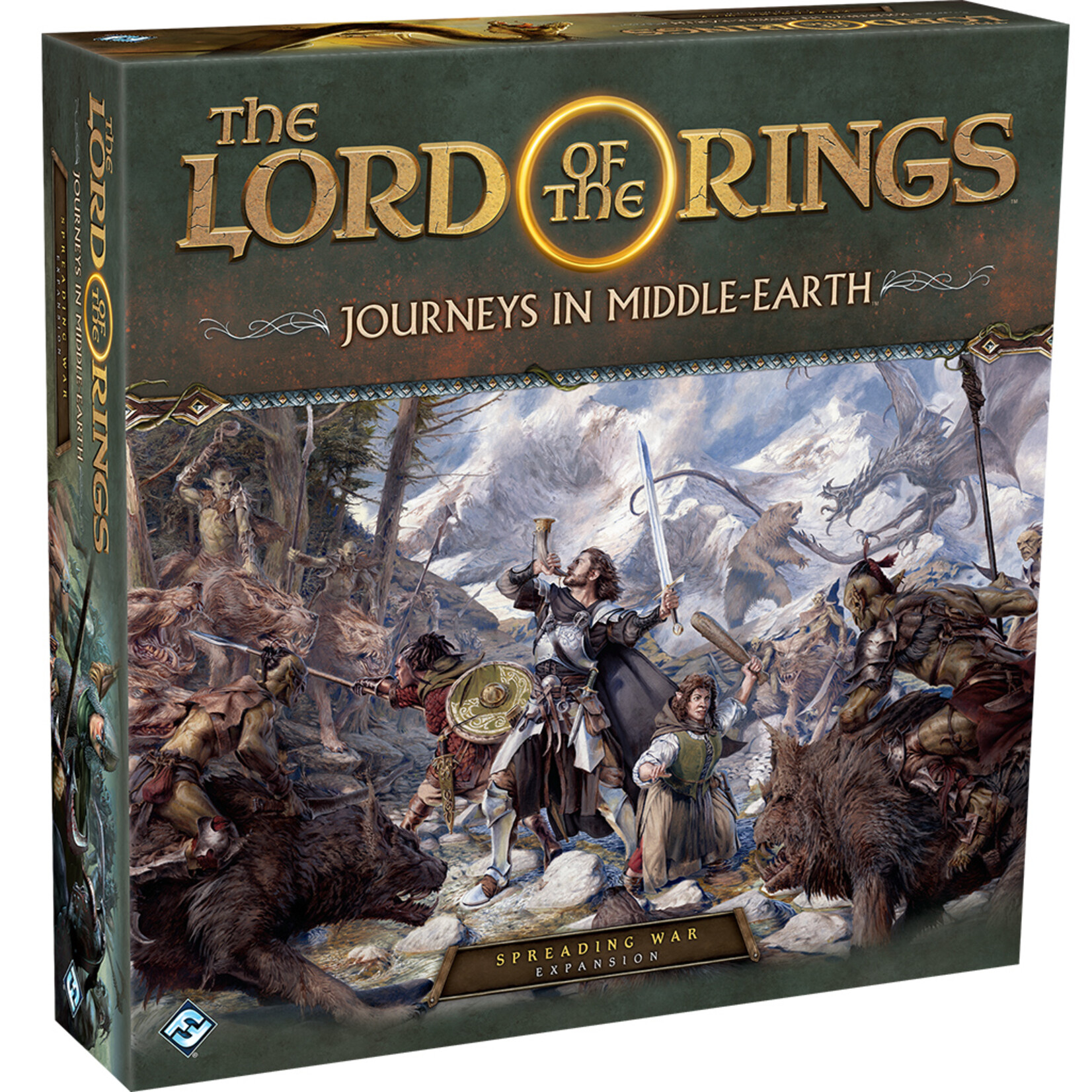 Fantasy Flight Games LOTR Journeys in Middle-Earth Spreading War