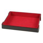 Forged Forged Rectangle Magnetic Folding Tray Red