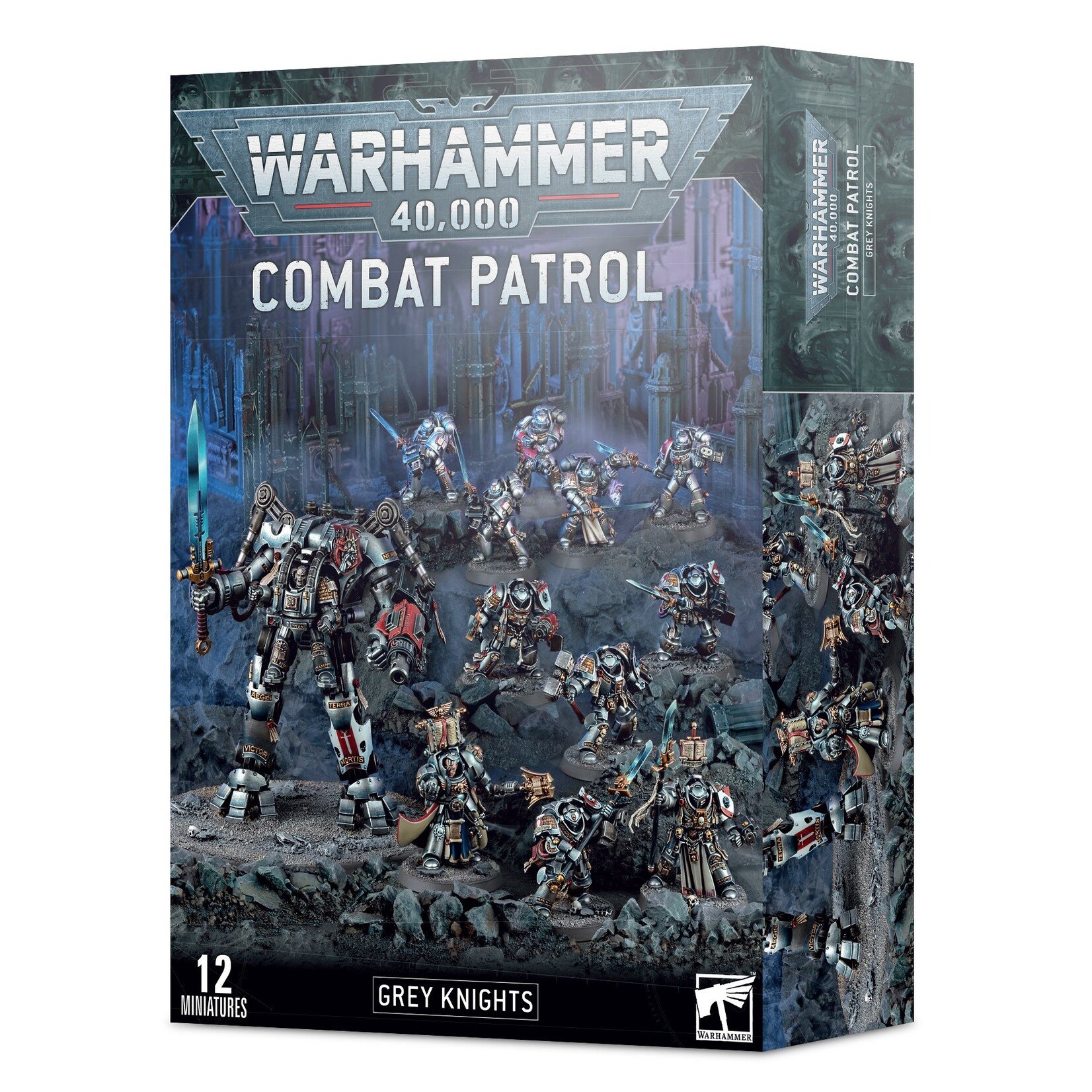 Games Workshop Warhammer 40k Space Marines Grey Knights Combat Patrol