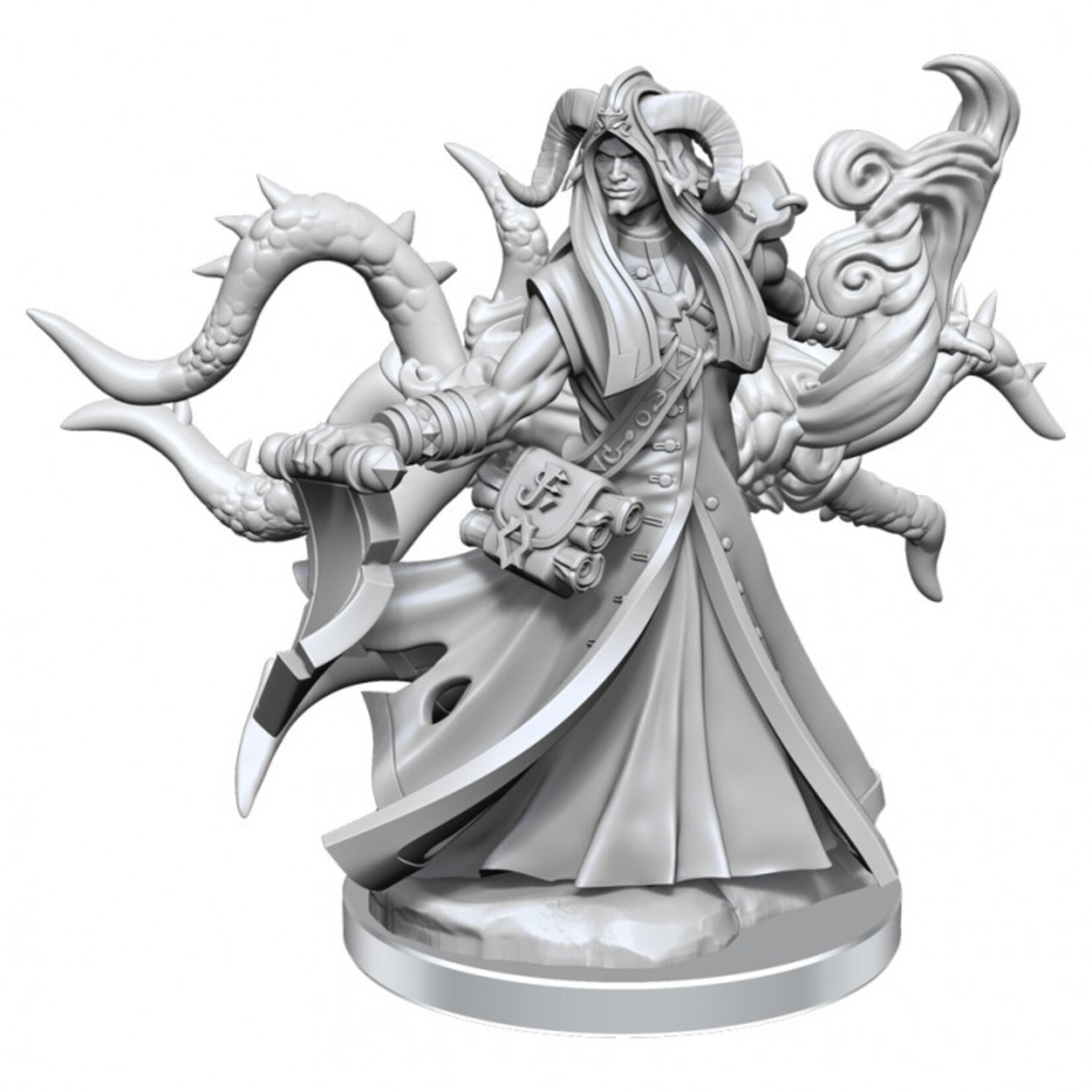 WizKids Dungeons and Dragons Frameworks Tiefling Warlock Male