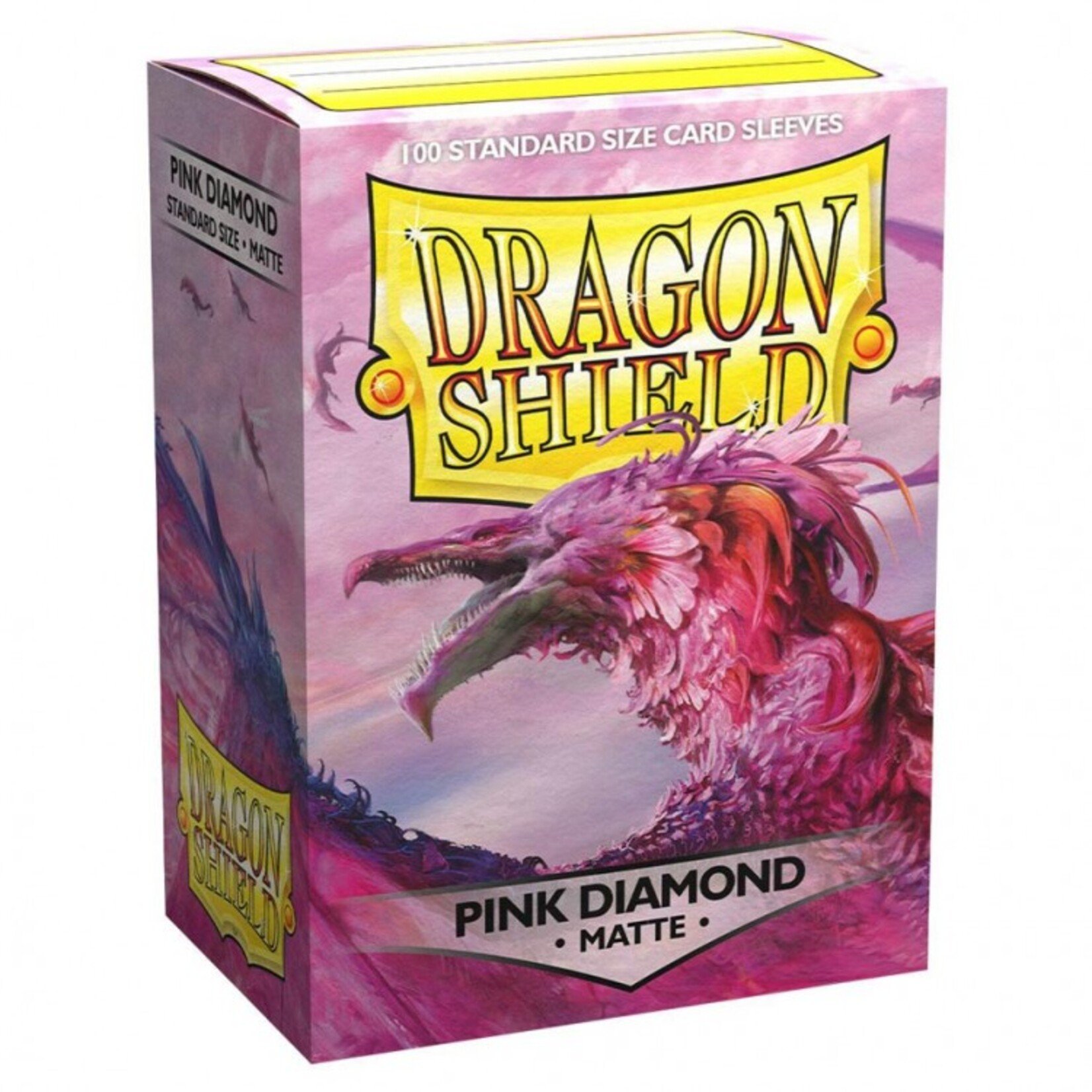 Arcane Tinmen Dragon Shield Standard Matte Sleeves Pink Diamond 100 ct