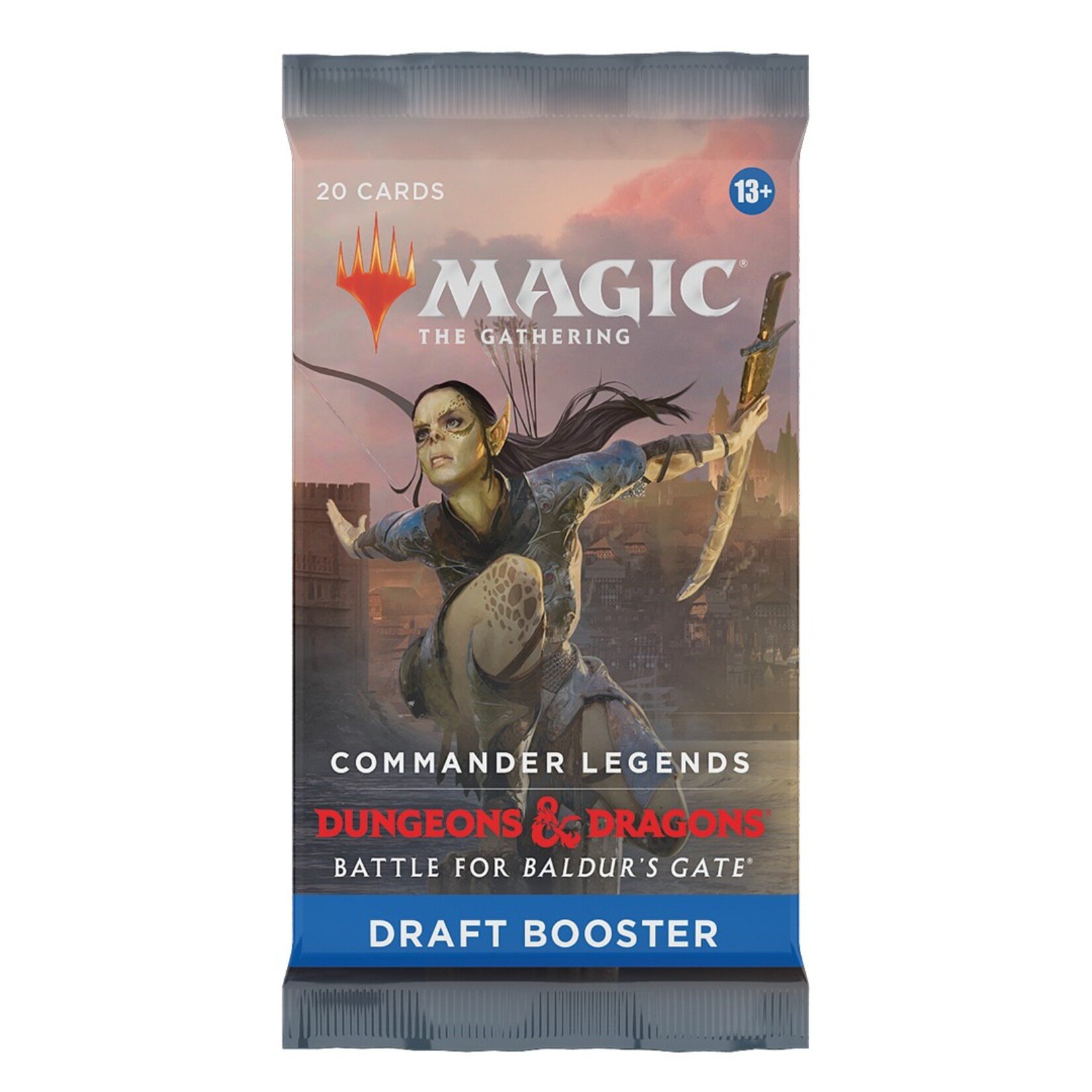 Wizards of the Coast Magic the Gathering CLB Draft Booster Pack Commander Legends Battle for Baldur's Gate