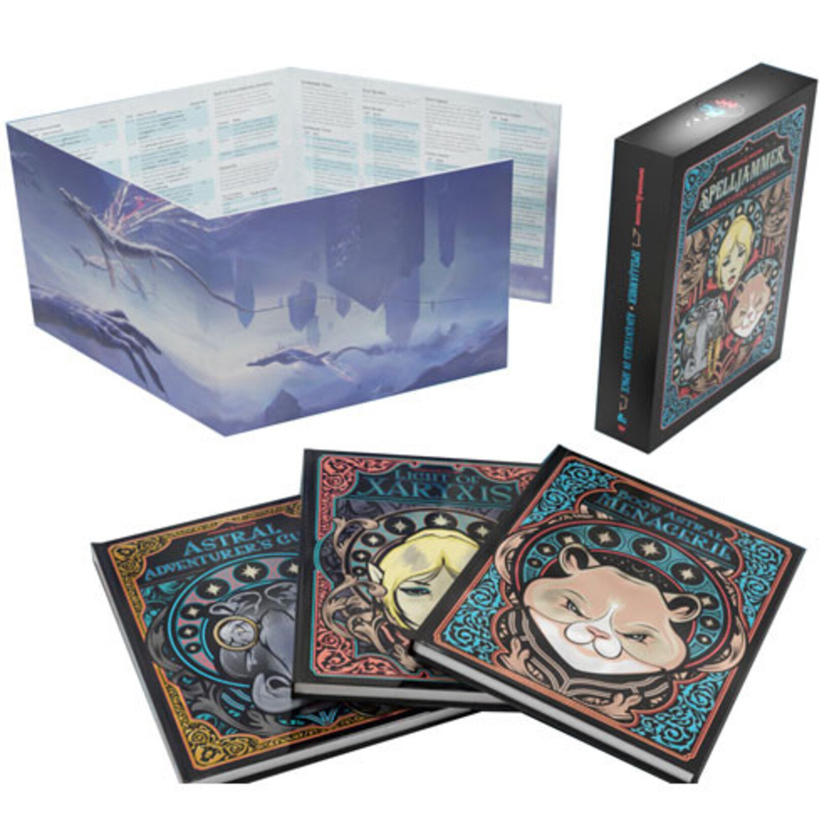 Wizards of the Coast Dungeons and Dragons Spelljammer Adventures in Space Alt Cover