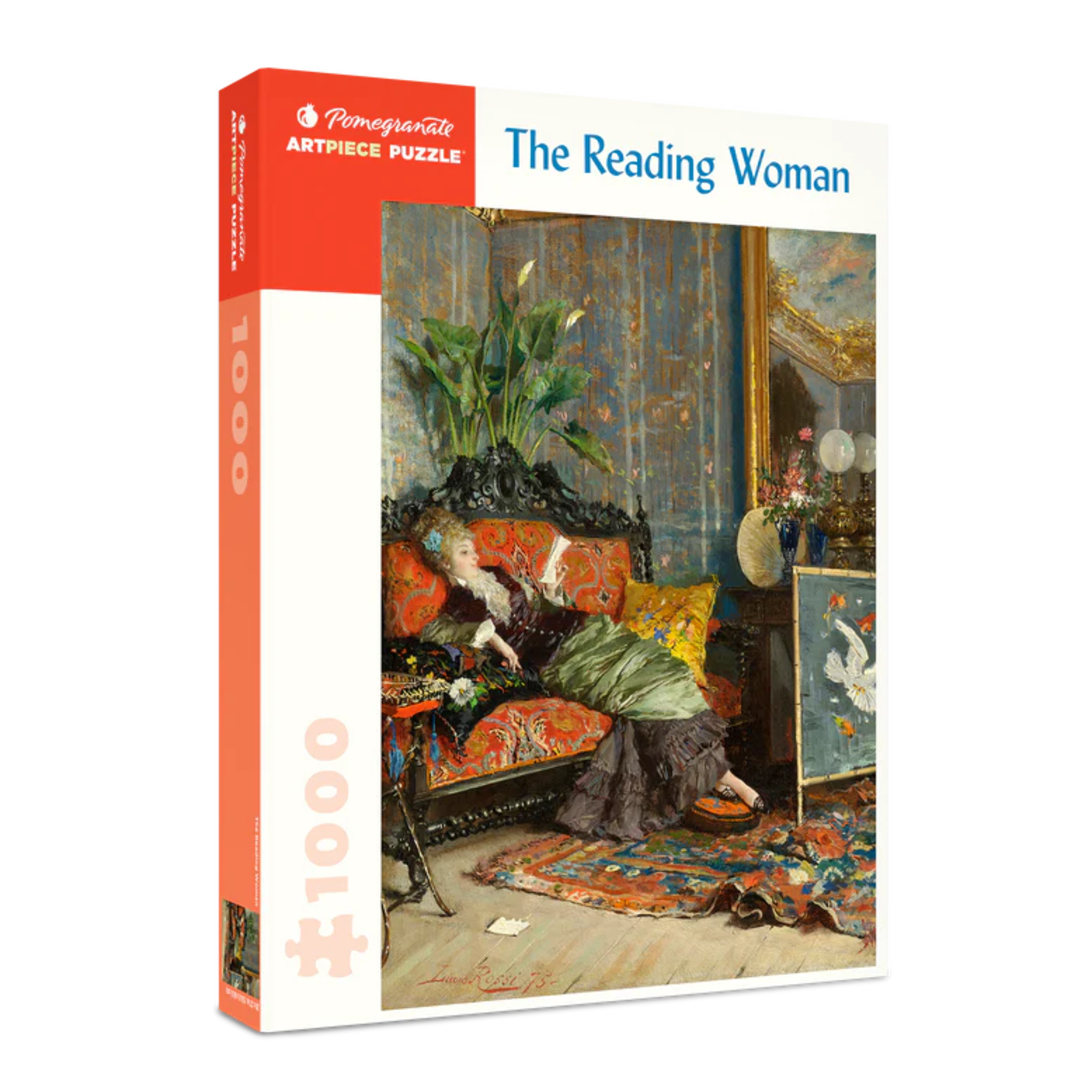 Pomegranate Communications 1000 pc Puzzle The Reading Woman