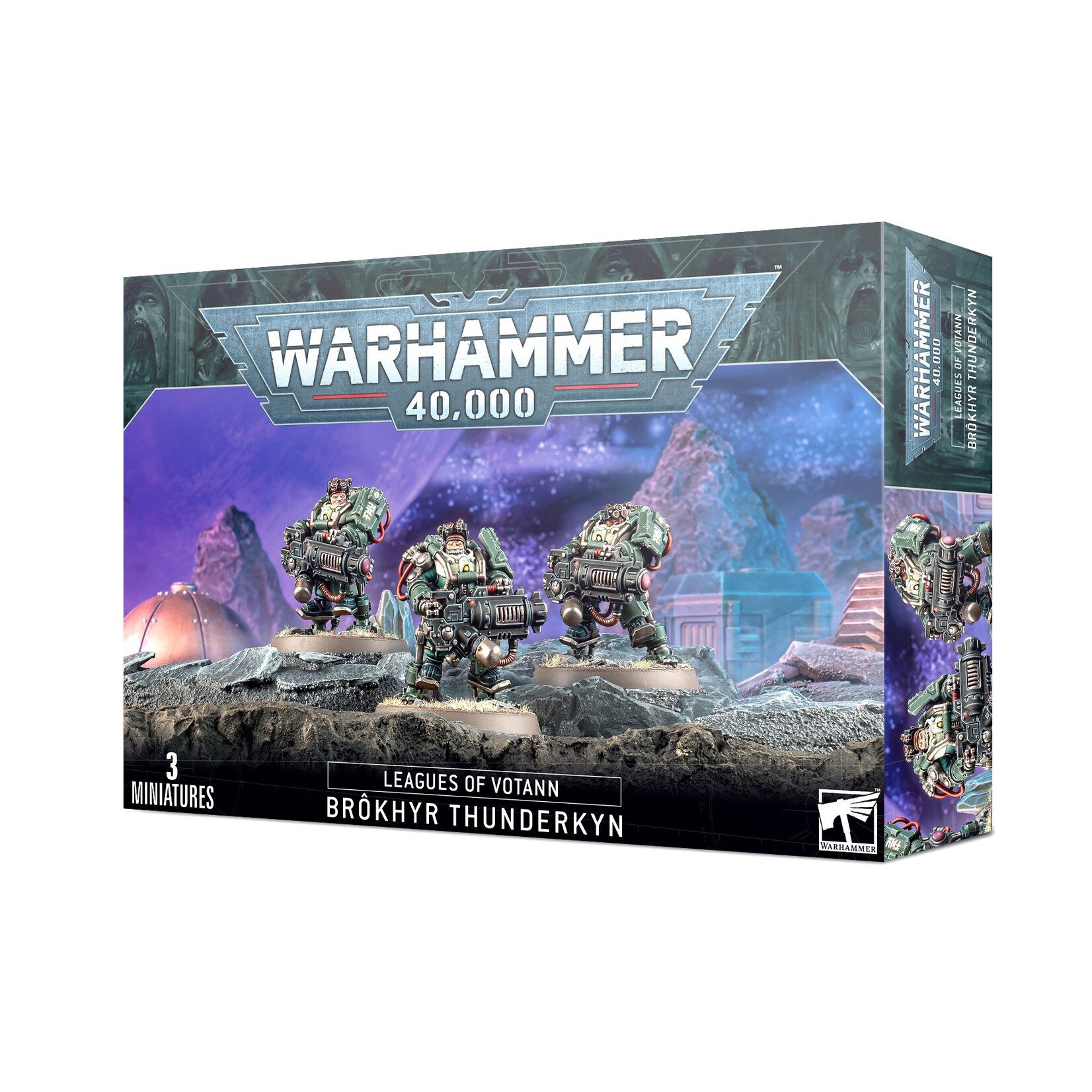 Games Workshop Warhammer 40k Xenos Leagues of Votann Brokhyr Thunderkyn