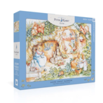 New York Puzzle Company 750 pc Puzzle Beatrix Potter Home Sweet Burrow