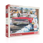 New York Puzzle Company 500 pc Puzzle Warm Greetings