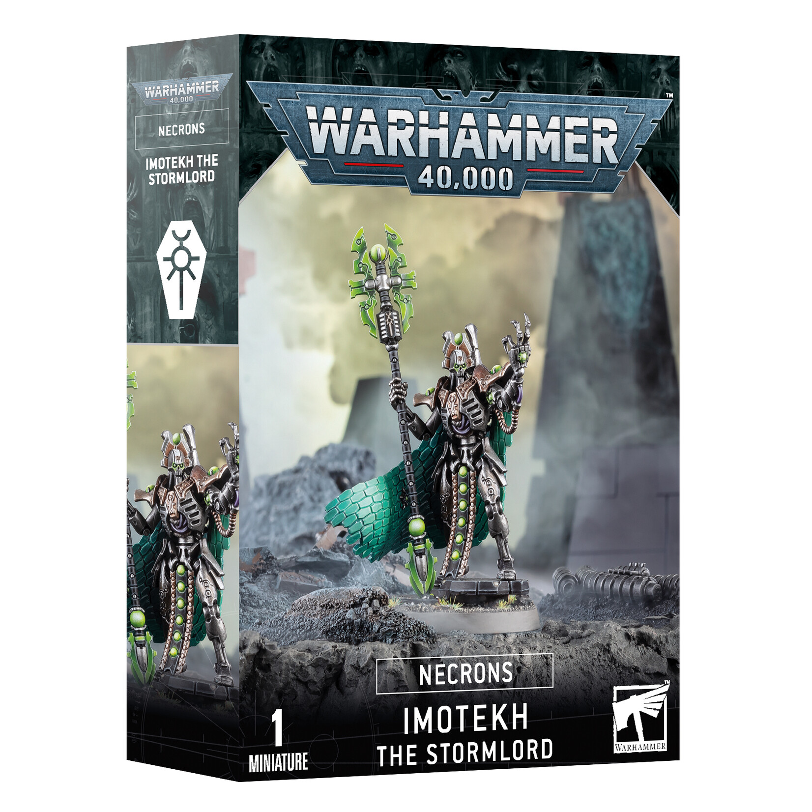 Games Workshop Warhammer 40k Xenos Necrons Imotekh the Stormlord 10E