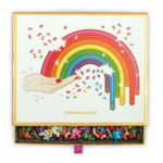 Galison 750 pc Shaped Puzzle Jonathan Adler Rainbow Hand