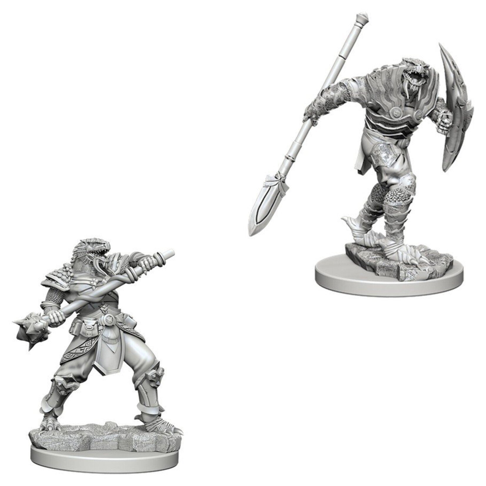 WizKids Dungeons and Dragons Nolzur's Marvelous Minis Dragonborn Fighter with Spear