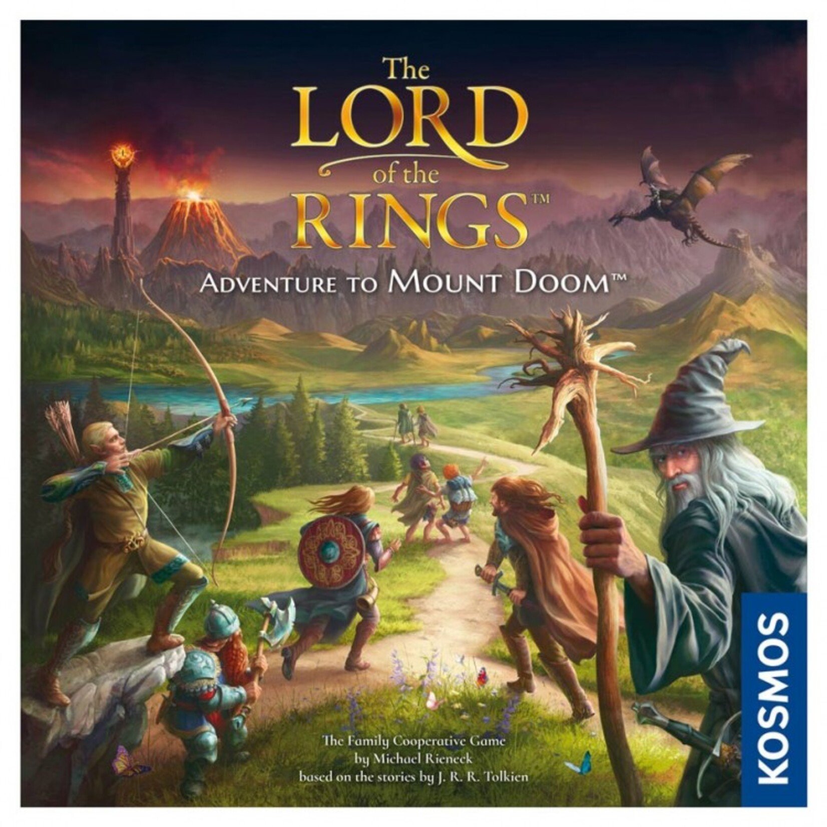 Thames and Kosmos Lord of the Rings Adventure to Mount Doom