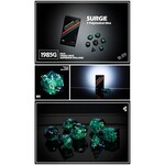 1985 Games 1985 VHS Surge Sharp Edge Dice Polyhedral 7 die set