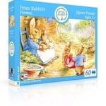 New York Puzzle Company 60 pc Puzzle Beatrix Potter Peter Rabbit's Home