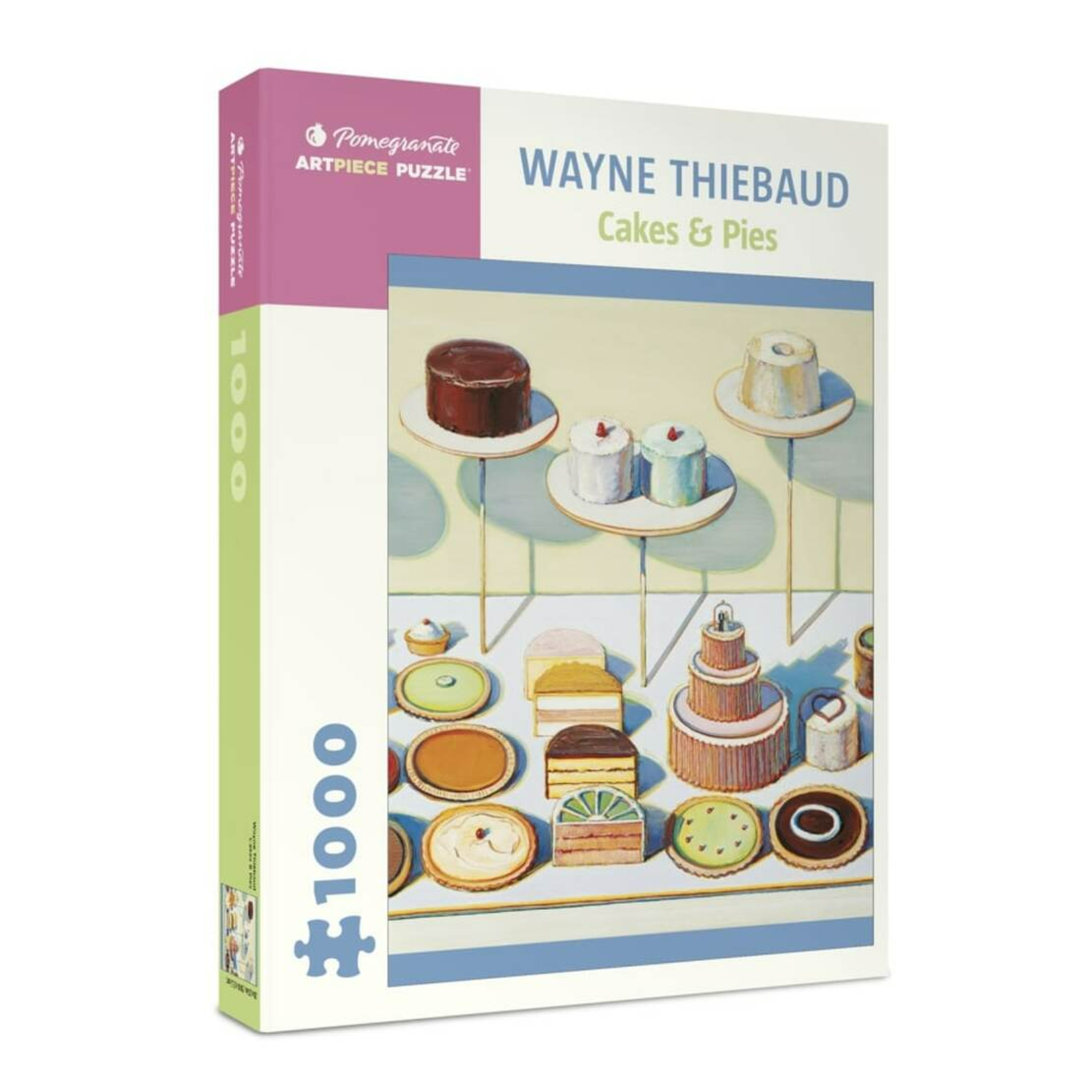 Pomegranate Communications 1000 pc Puzzle Wayne Thiebaud Cakes and Pies