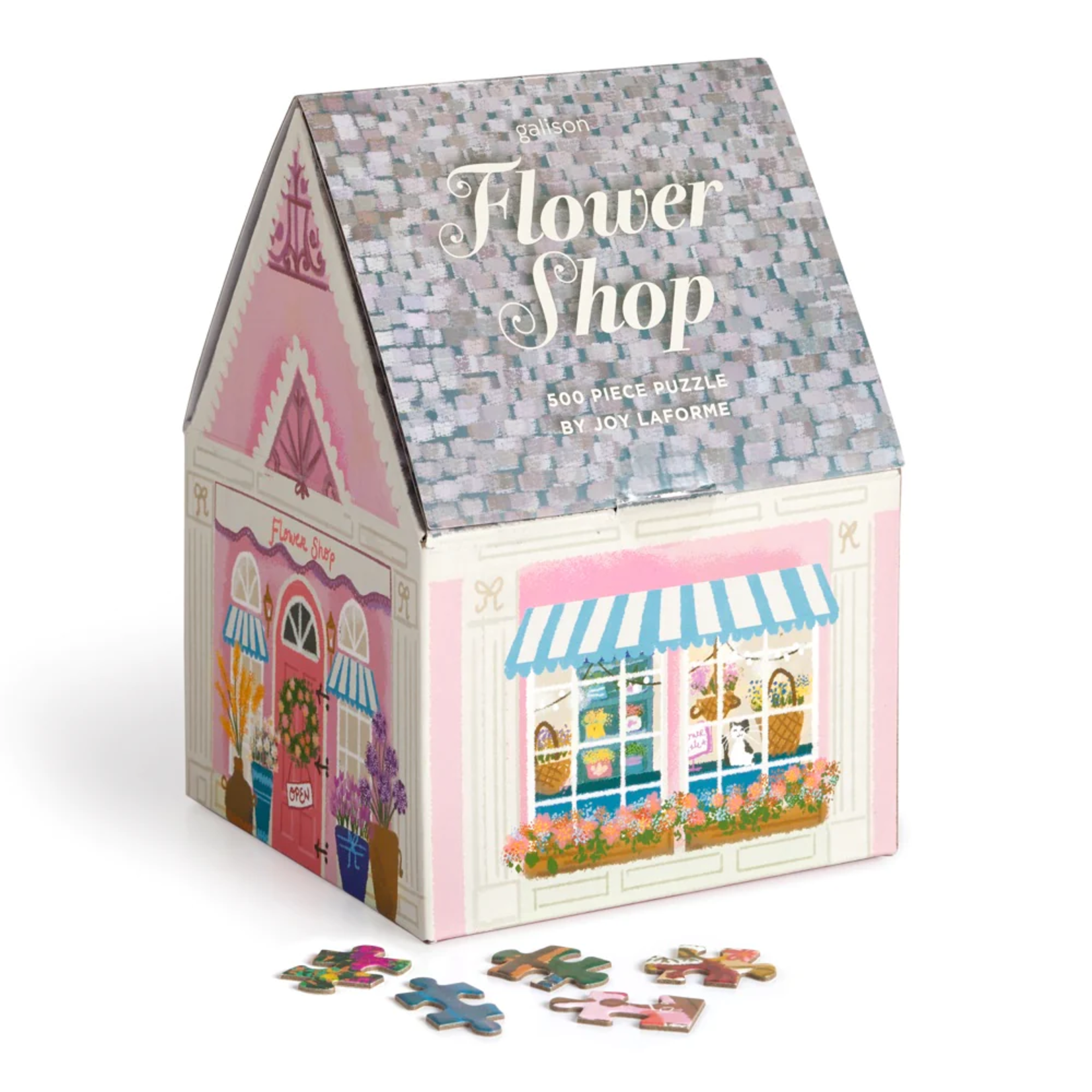 Galison 500 pc Puzzle Joy Laforme Flower Shop