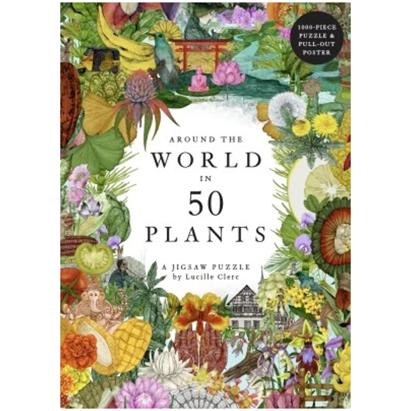 Laurence King Publishing 1000 pc Puzzle Around the World in 50 Plants
