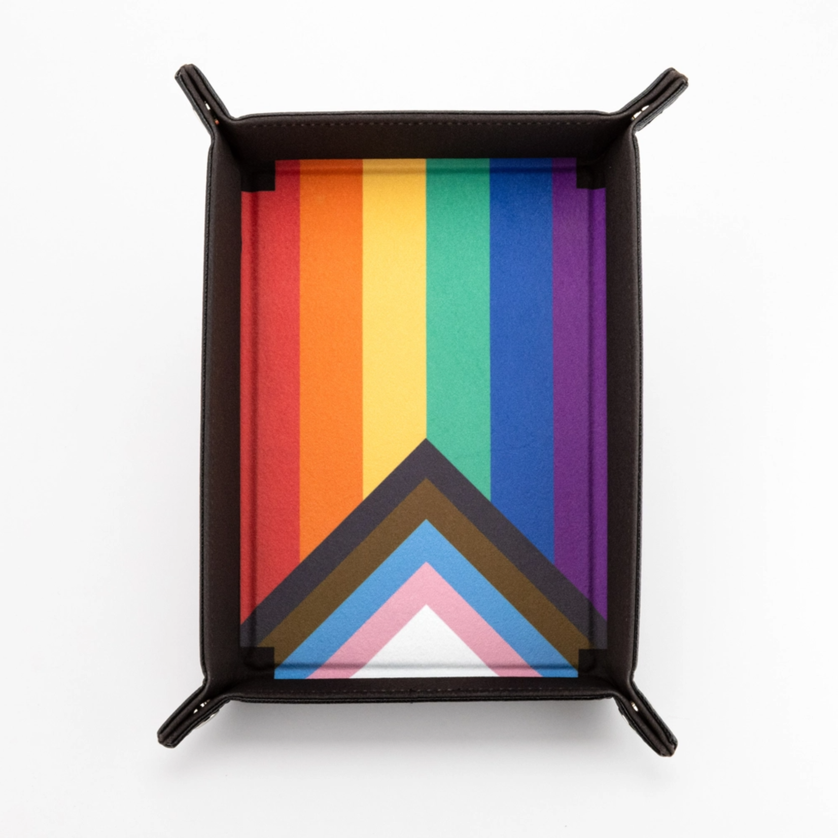 FanRoll by MDG FanRoll Pride Flags Folding Dice Tray Rainbow Flag
