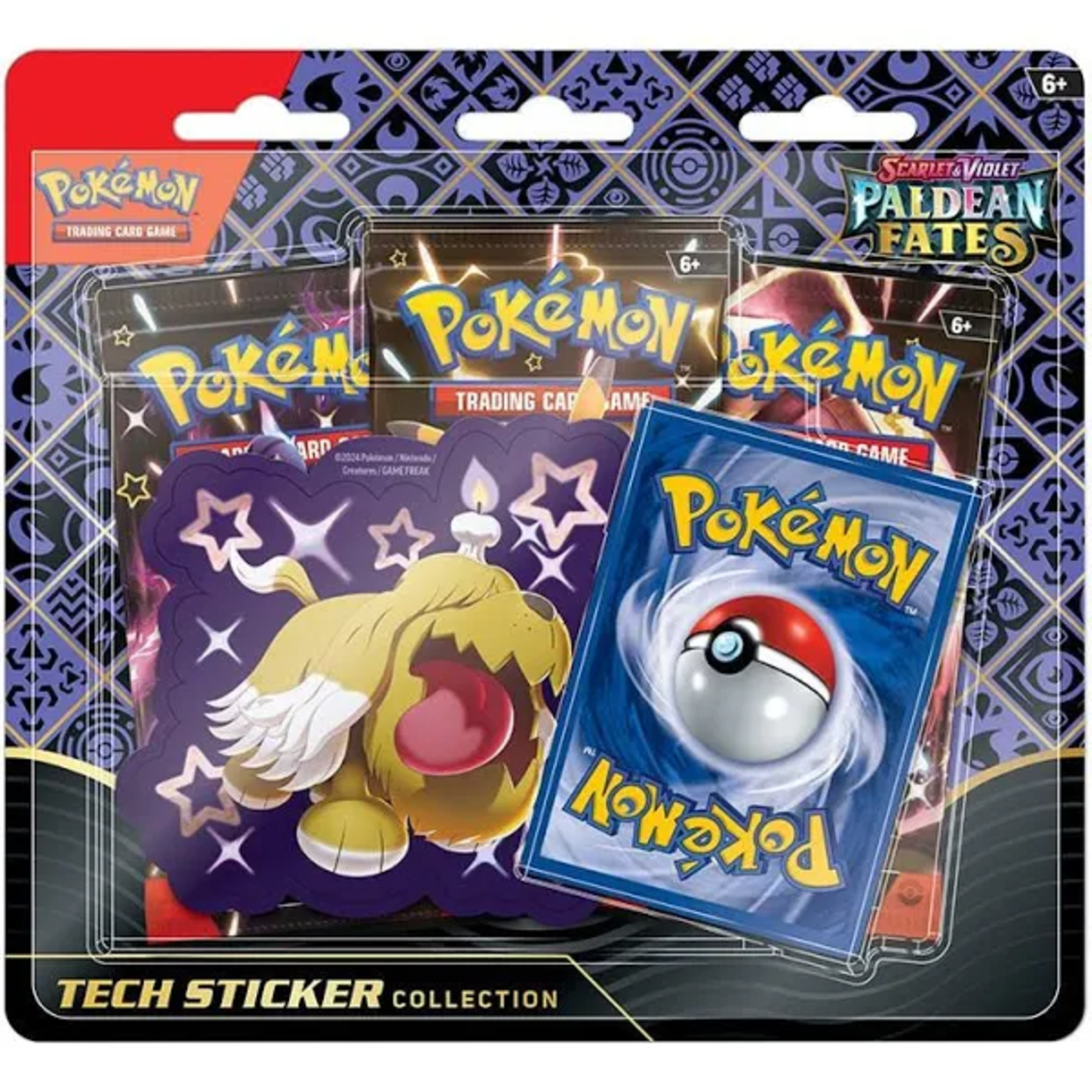 Pokemon Company International Pokemon Scarlet and Violet Paldean Fates Tech Sticker Collection Greavard