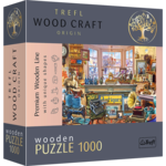 Trefl USA 1000 pc Wooden Puzzle Antique Shop