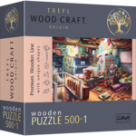 Trefl USA 501 pc Wooden Puzzle Treasures in the Attic