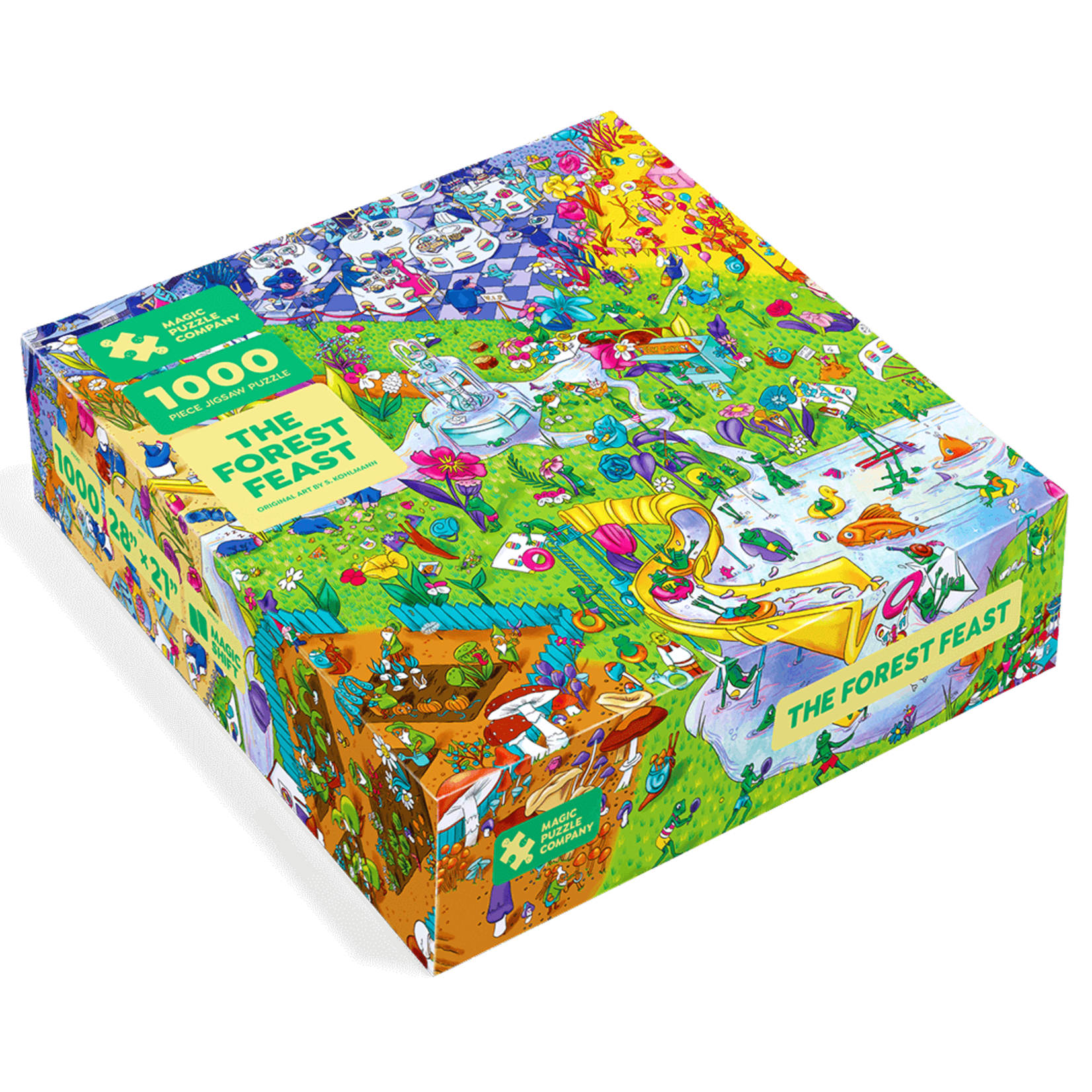 Magic Puzzle Company 1000 pc Puzzle The Forest Feast