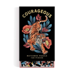 Galison 128 pc Matchbox Puzzle Courageous