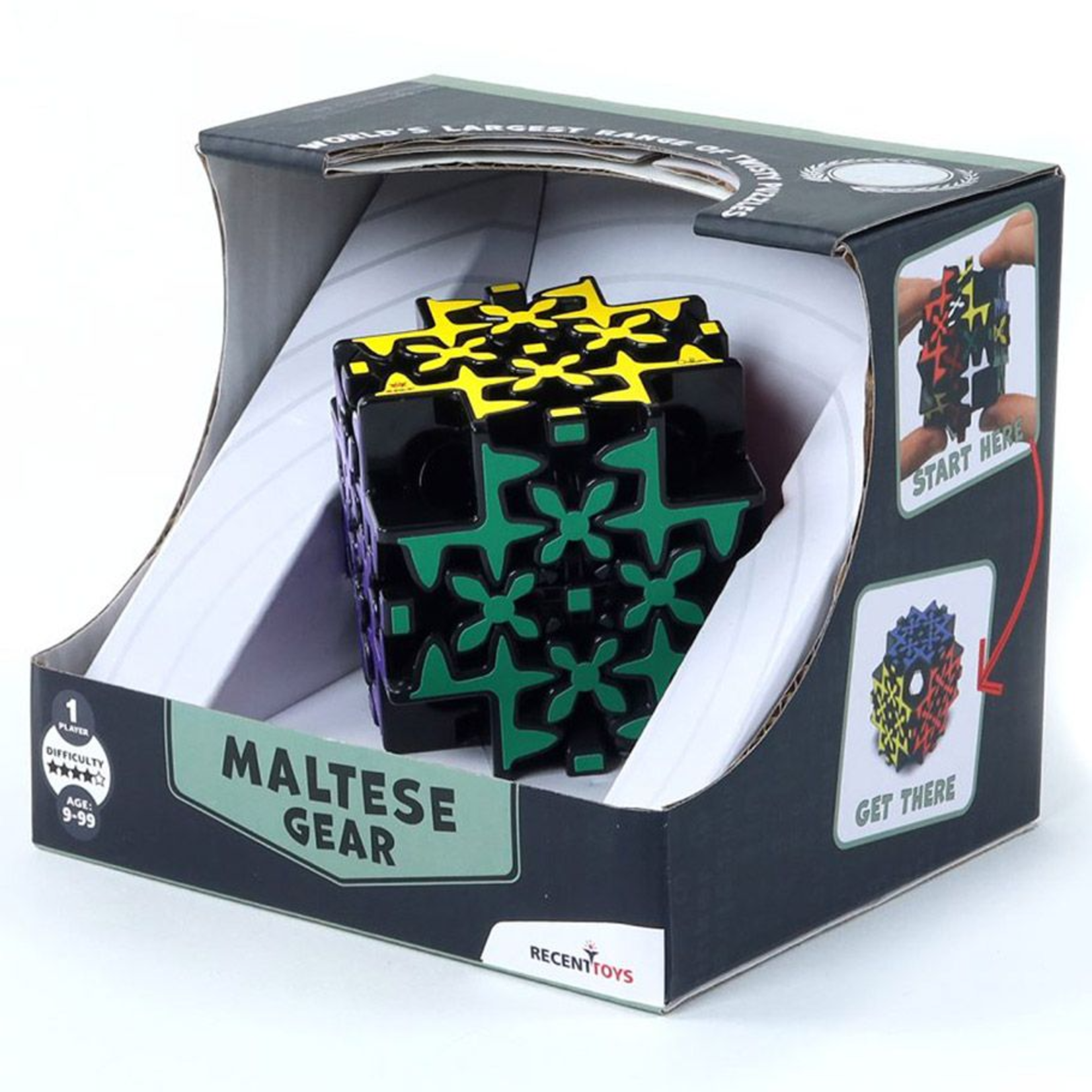 Smart Toys and Games Meffert's Twisty Puzzle Maltese Gear