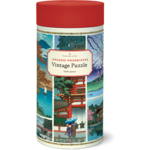 Cavallini and Co 1000 pc Puzzle Japanese Woodblocks