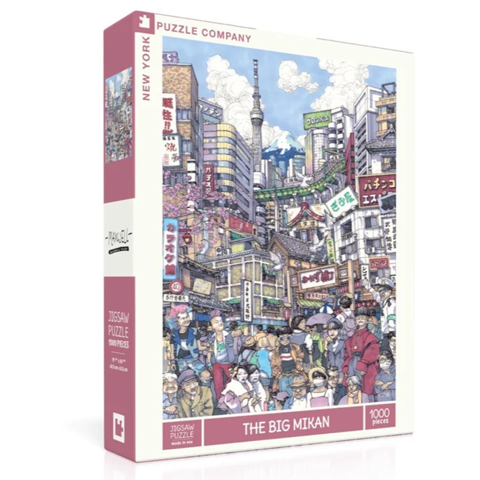 New York Puzzle Company 1000 pc Puzzle The Big Mikan