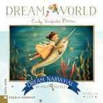 New York Puzzle Company 20 pc Mini Puzzle Dream World Dream Narwhal