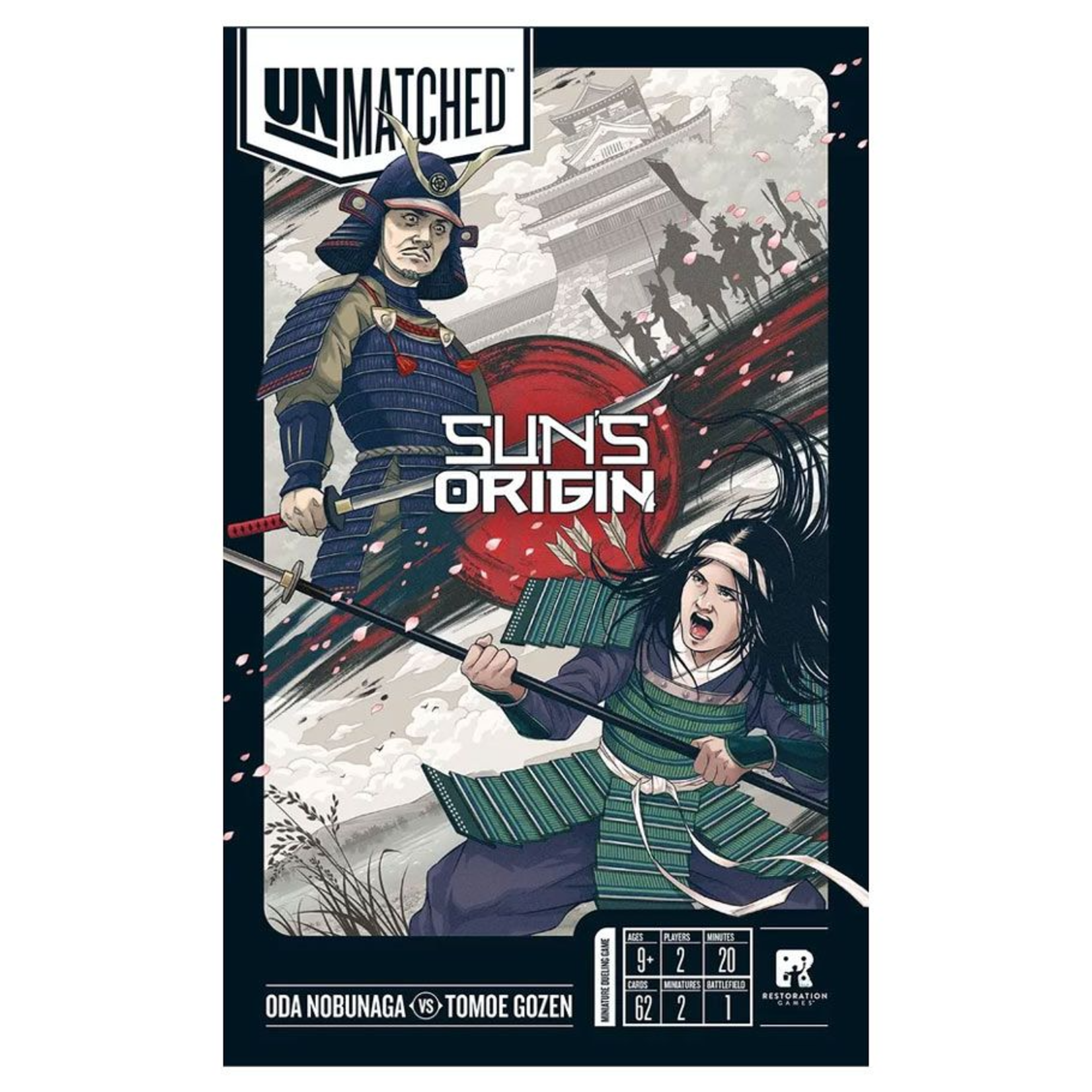 Restoration Games Unmatched Suns Origin