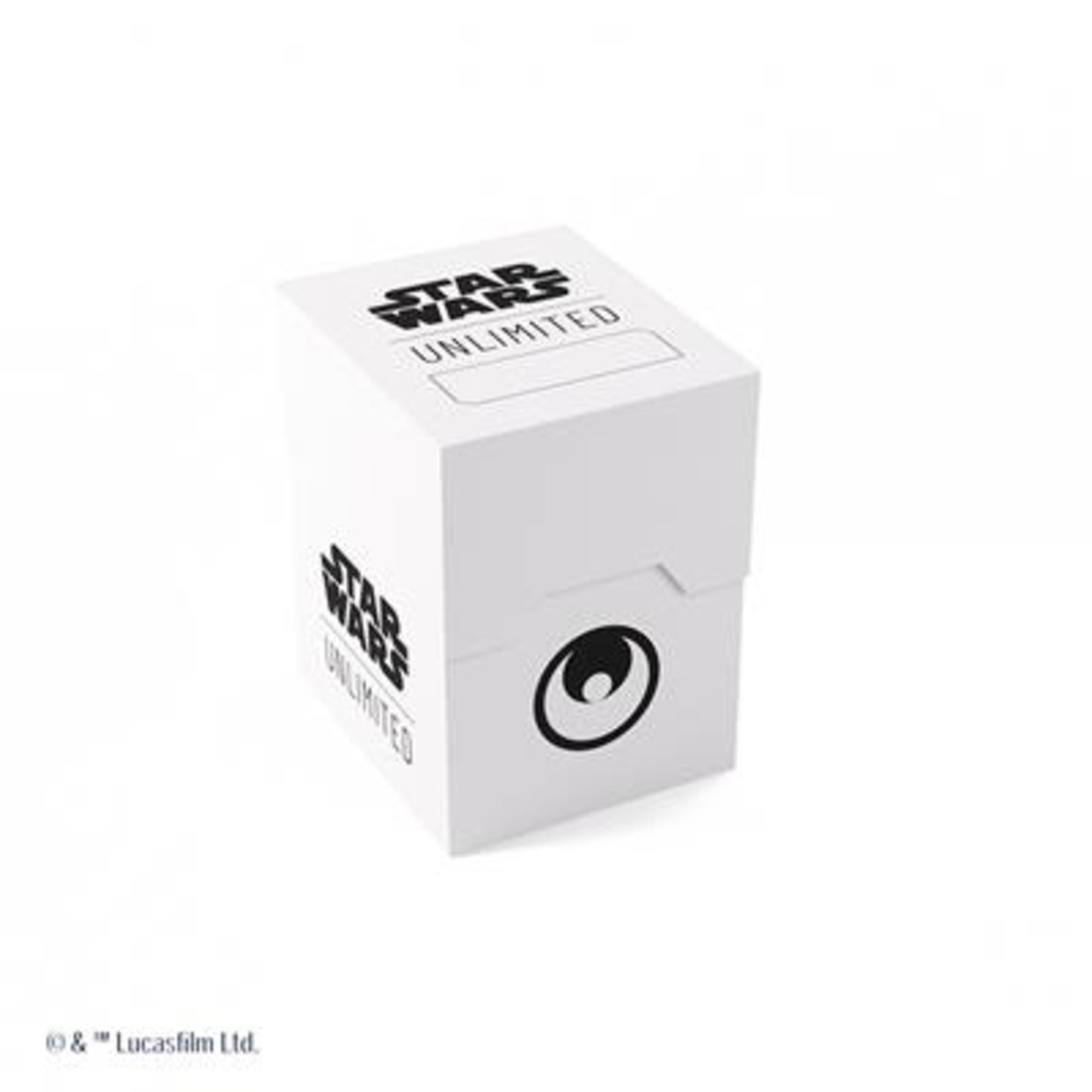 Gamegenic GameGenic Star Wars Unlimited Soft Crate Deck White and Black