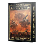 Games Workshop Warhammer Legions Imperialis The Great Slaughter Army Cards