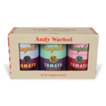 Galison 3 x 100 pc Shaped Puzzles in Tins Andy Warhol Soup Cans