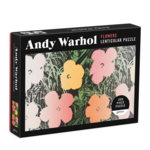 Galison 300 pc Lenticular Puzzle Andy Warhol Flowers