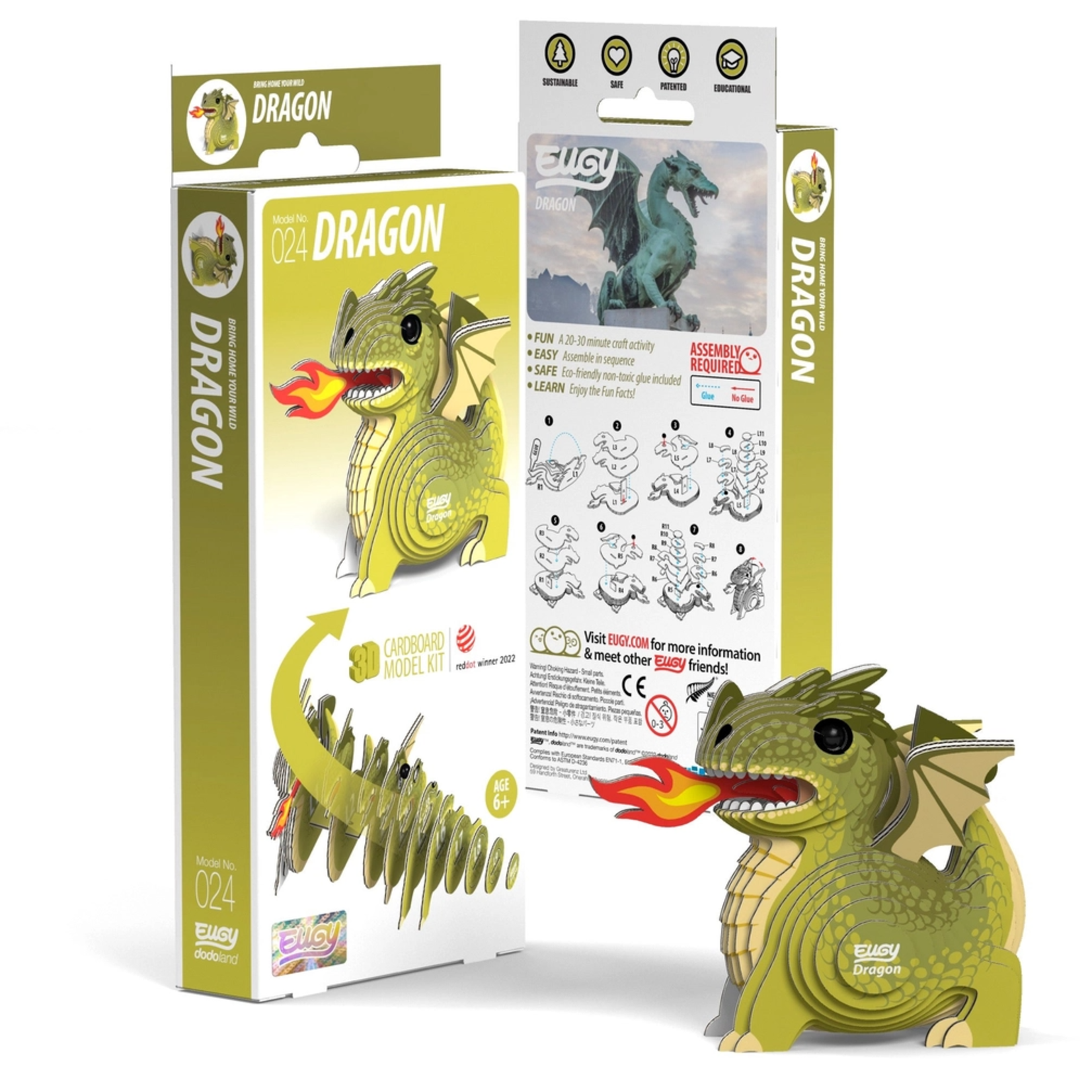 Safari Ltd Eugy 3D Puzzle Dragon