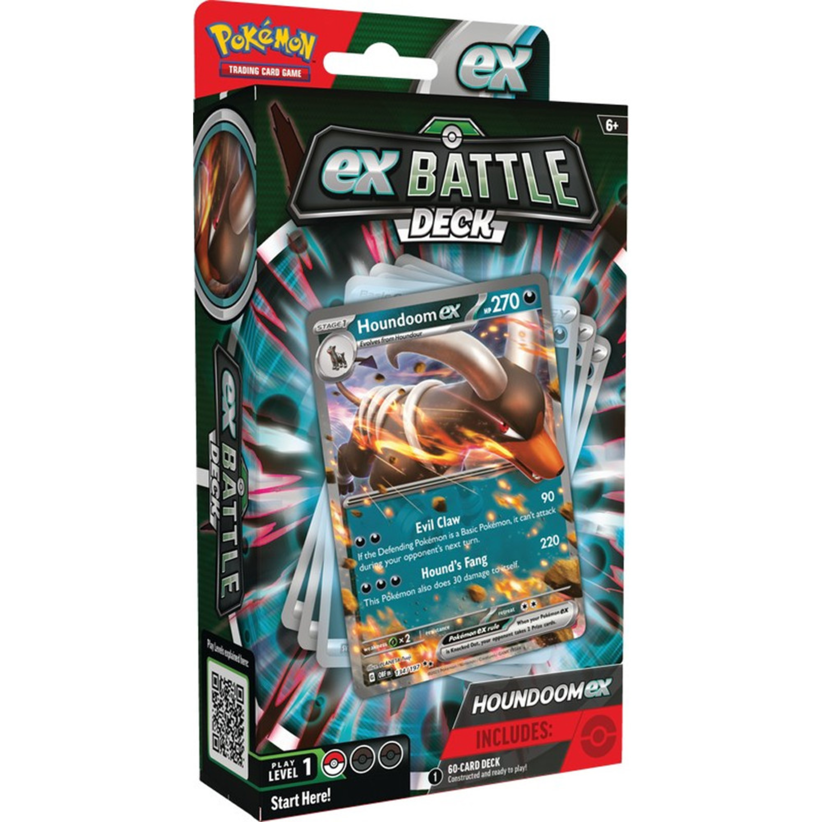 Pokemon Company International Pokemon Battle Deck Houndoom ex