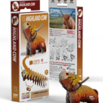 Safari Ltd Eugy 3D Puzzle Highland Cow