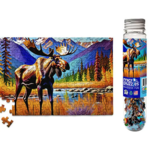 Micro Puzzles Micro Puzzles Colorful Moose