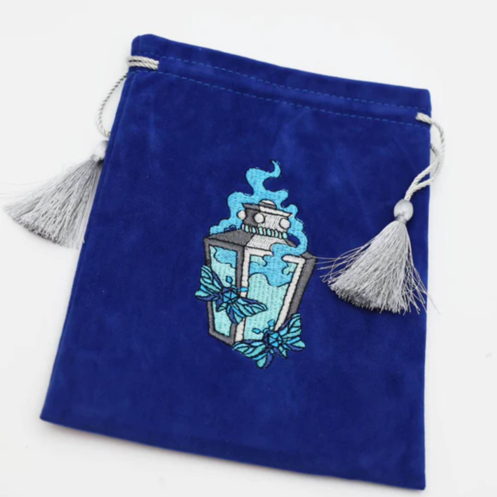 Foam Brain Games Moonlit Lantern Blue Dice Bag