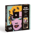 Galison 2 in 1 Sliding Wood Puzzle Andy Warhol Marilyn