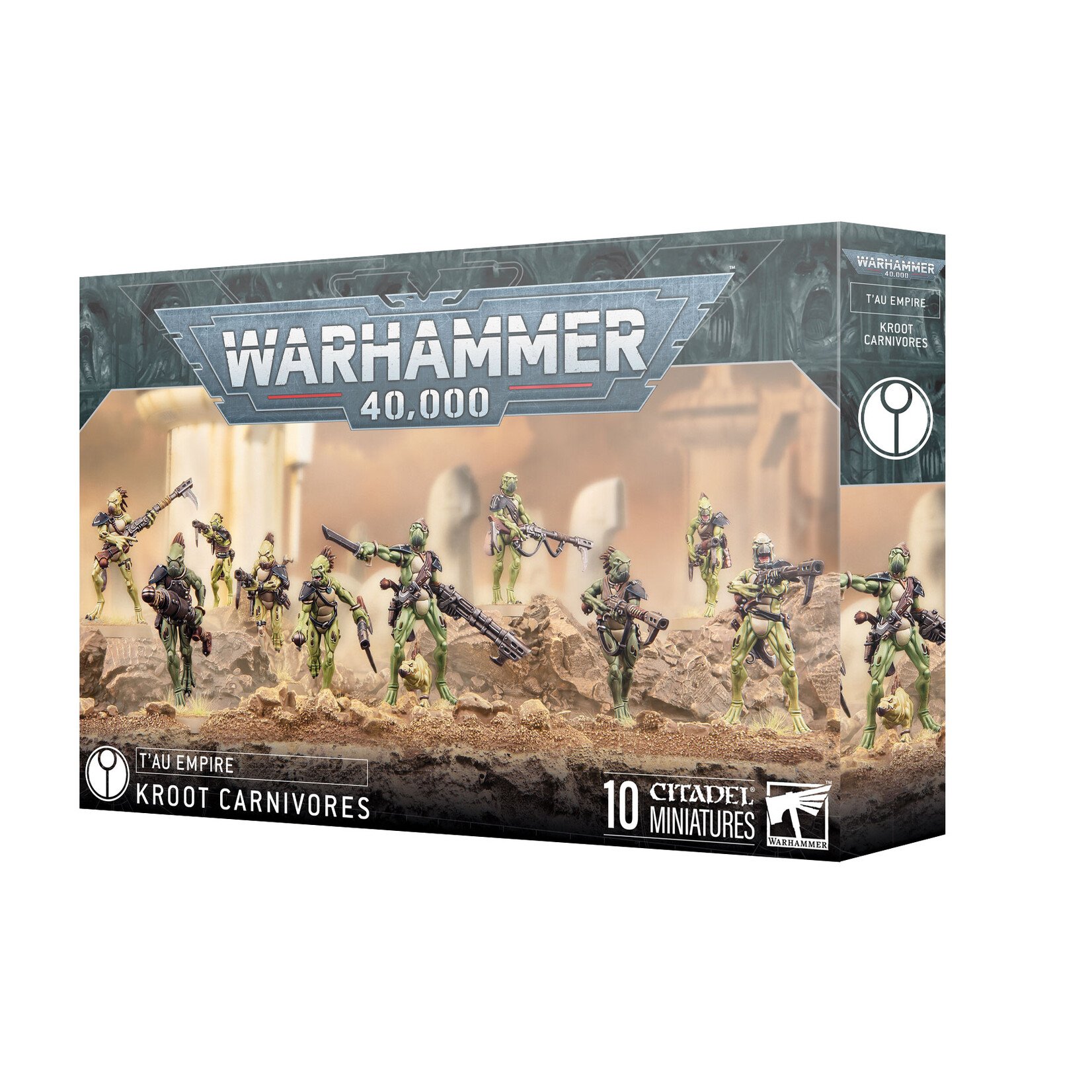 Games Workshop Warhammer 40k Xenos Tau Empire Kroot Carnivore Squad